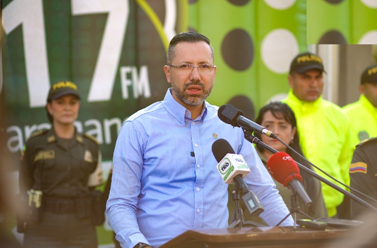 Jaime Andrés Beltrán, alcalde de Bucaramanga, insistió en los inconvenientes por el paro.