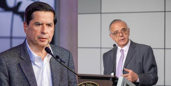 Ministros del Interior y Defensa