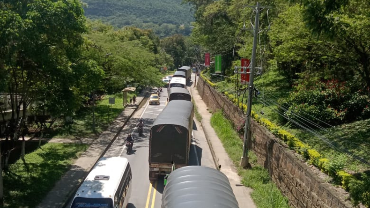 Paro de Transportadores Santander