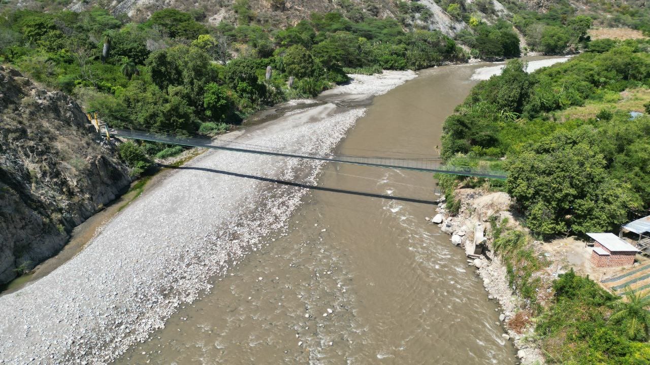 Puente peatonal Cepitá, Santander