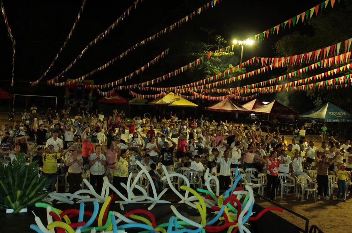 Las autoridades garantizaron la seguridad para los visitantes y habitantes.