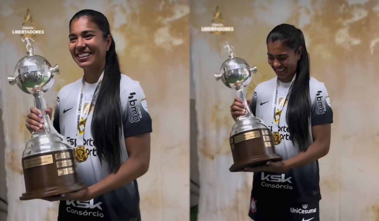 Daniela Arias campeona de la Copa Libertadores Femenina