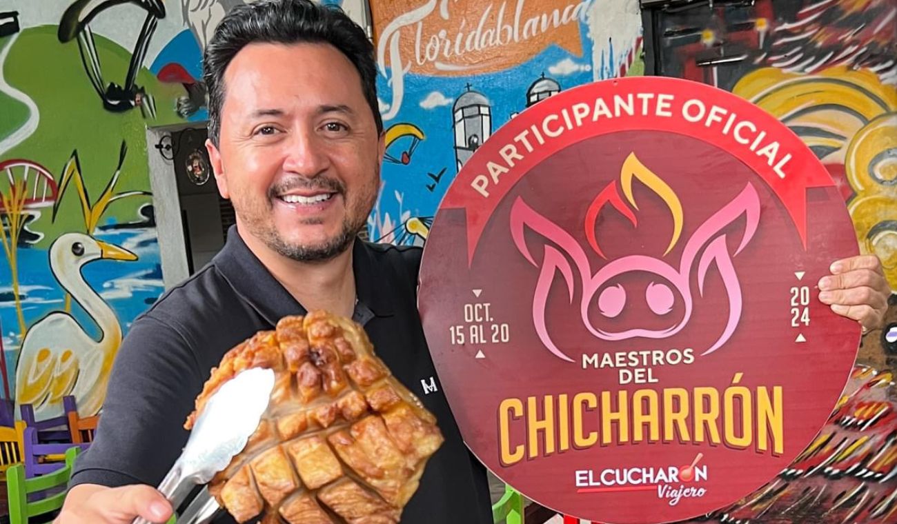Darwin Durán, organizador de Maestros del Chicharrón