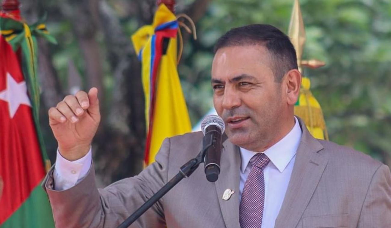 Gobernador de Santander Juvenal Díaz Mateus