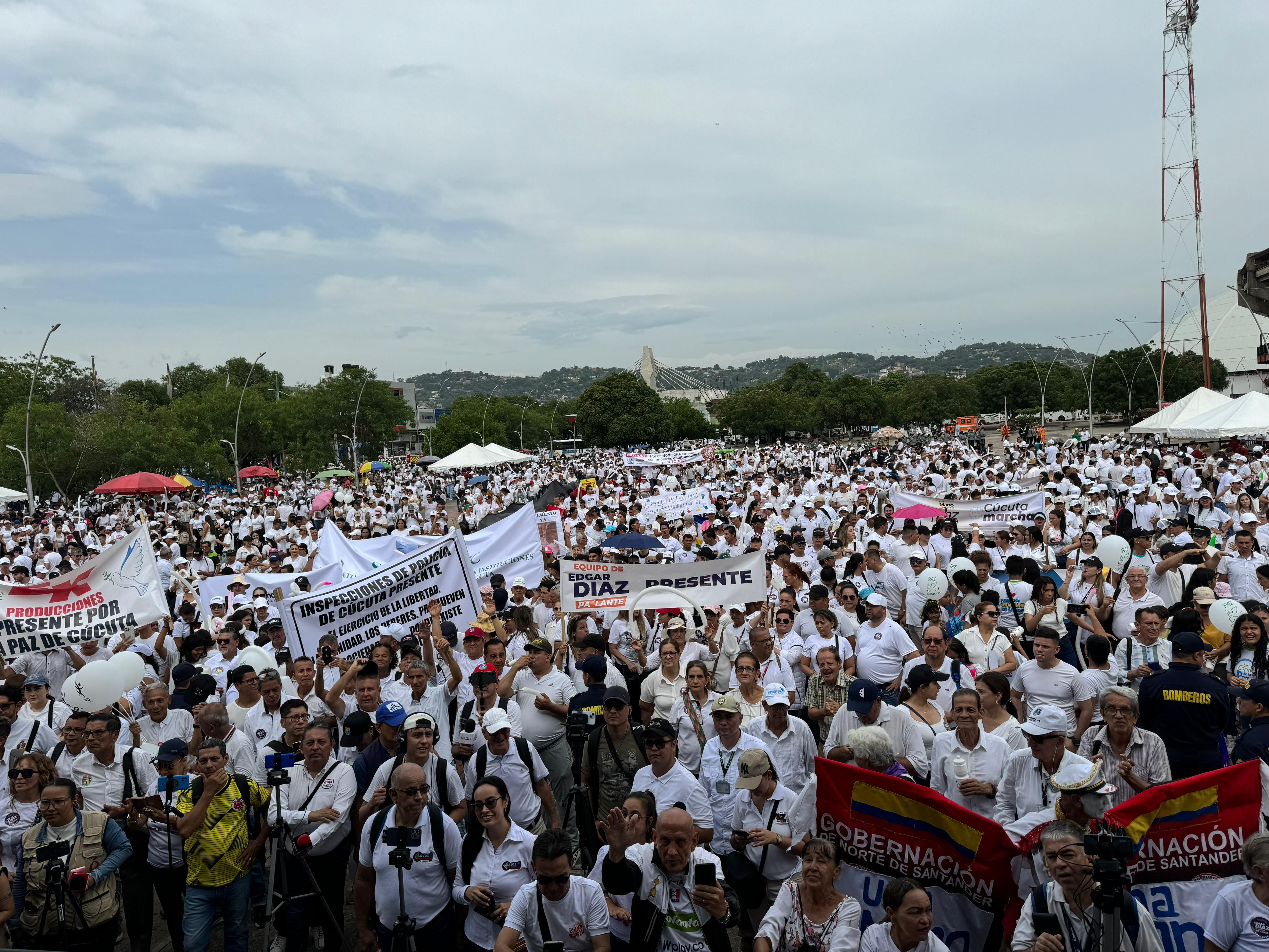 Marcha por la Paz en Cúcuta
