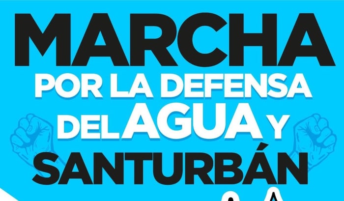 Marcha por la defensa del agua y el Páramo de Santurbán