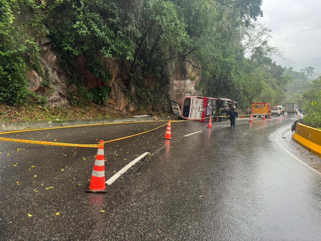 Accidente de tránsito en la vía Cúcuta Pamplona