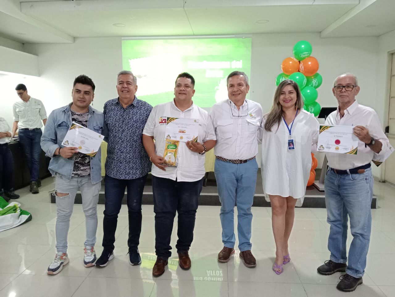 Premiación de la séptima semana del arroz