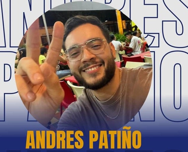 Andrés Patiño cucuteños detenido en Venezuela