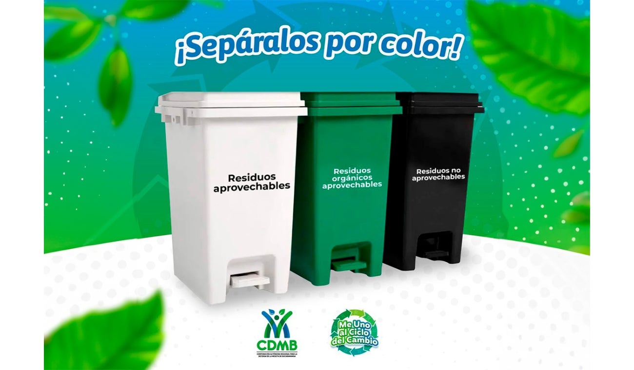 Cómo deben separarse los residuos