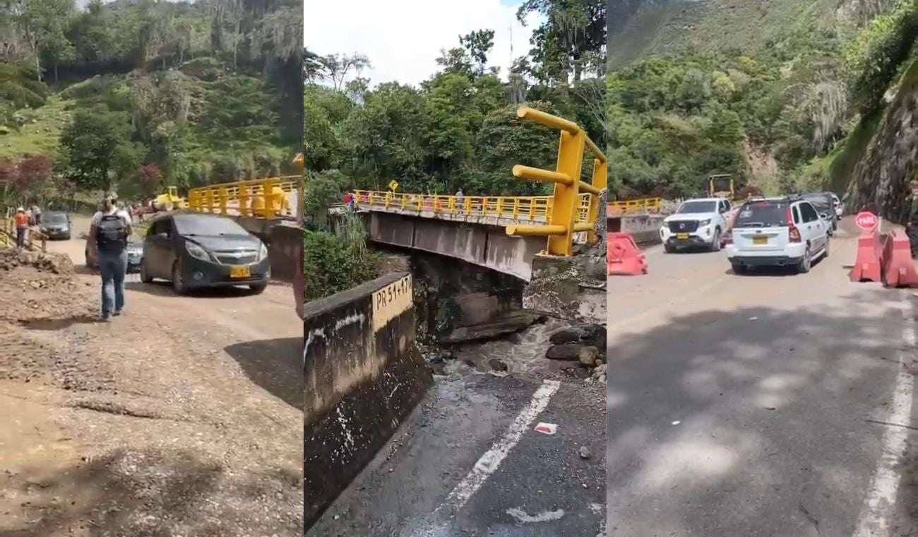 Cedió el Puente Primero en San Andrés, Santander