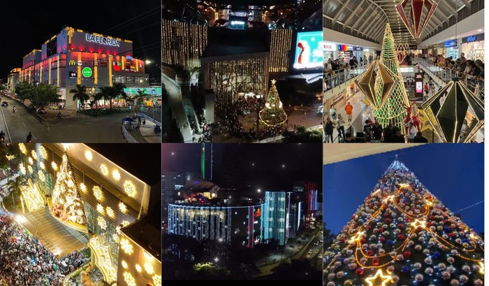 Empezó la temporada de navidad en los centros comerciales de Bucaramanga