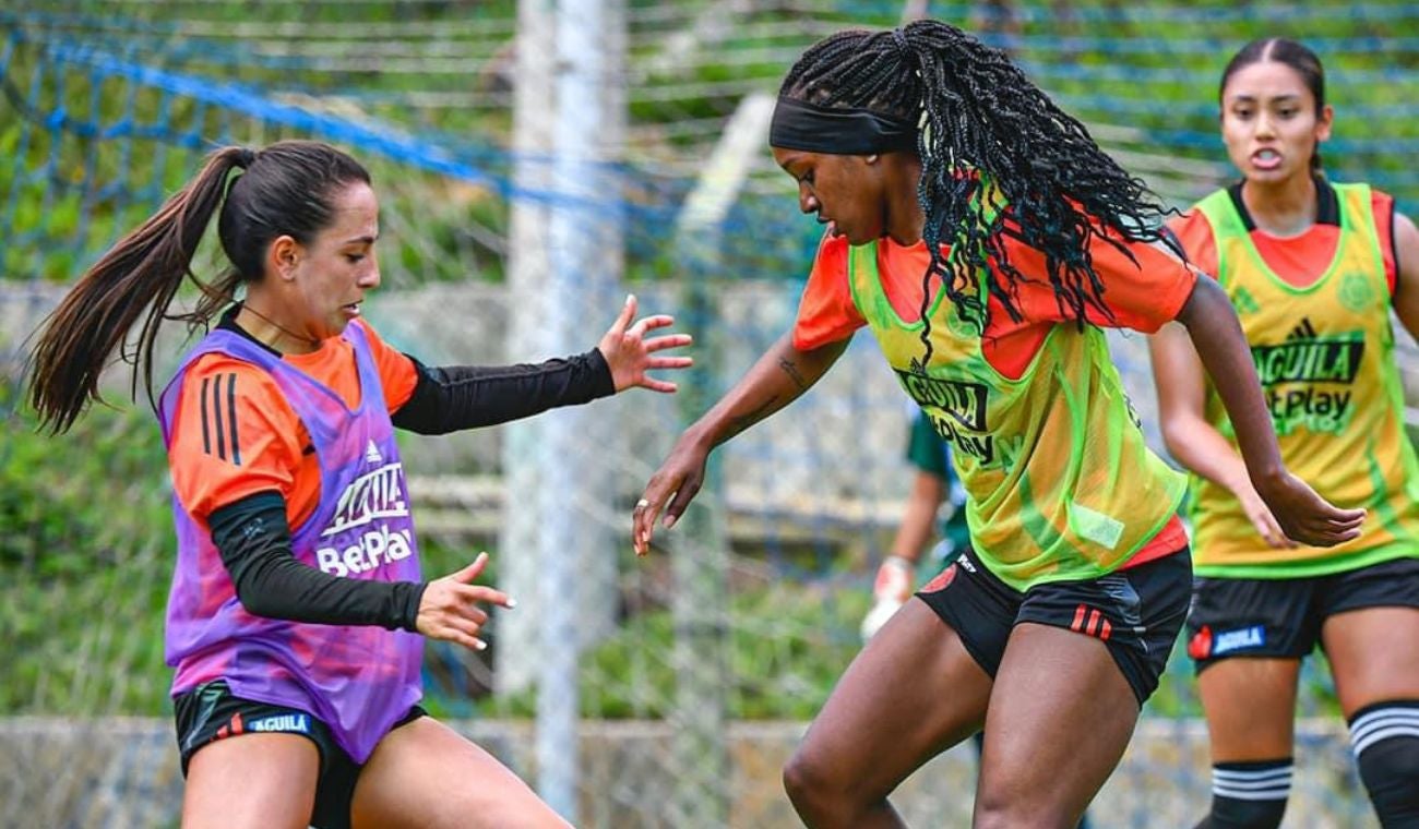 Entrenamiento de la Selección Colombia Femenina