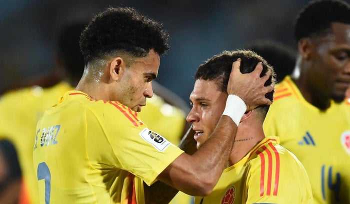 La Selección Colombia perdió como visitante frente a Uruguay