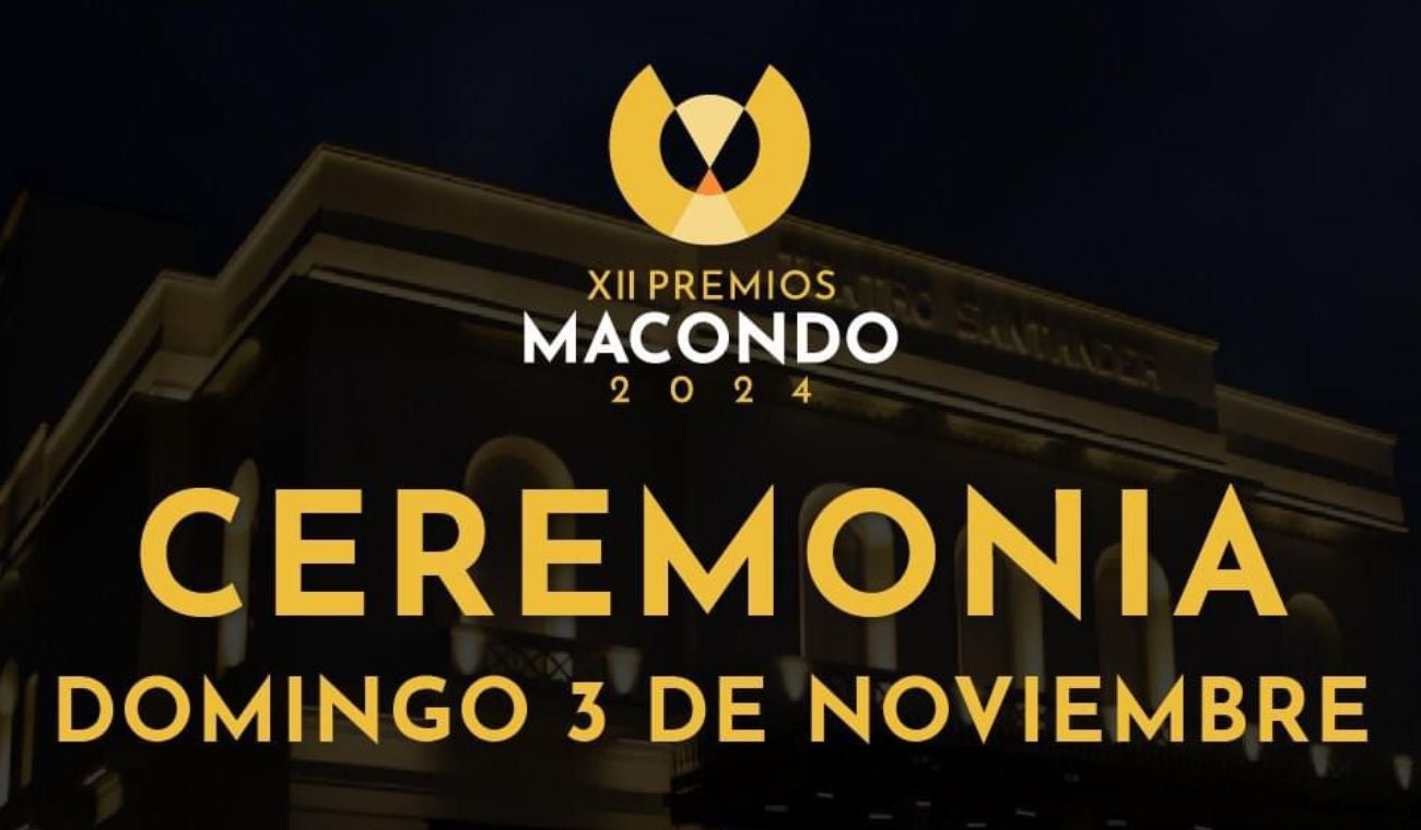 Premios Macondo 2024 en Bucaramanga