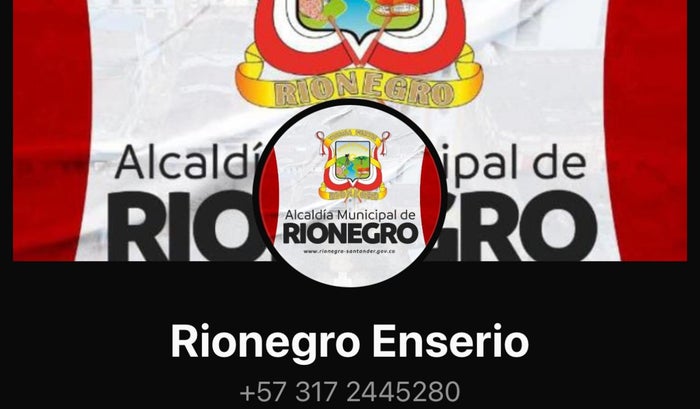 Suplantación a funcionarios de la Alcaldía de Rionegro (Santander)