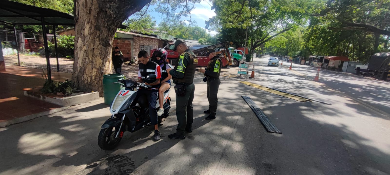 Control vial en Norte de Santander