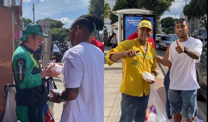 Jugador de Atlético Bucaramanga realizó labor social en la ciudad bonita