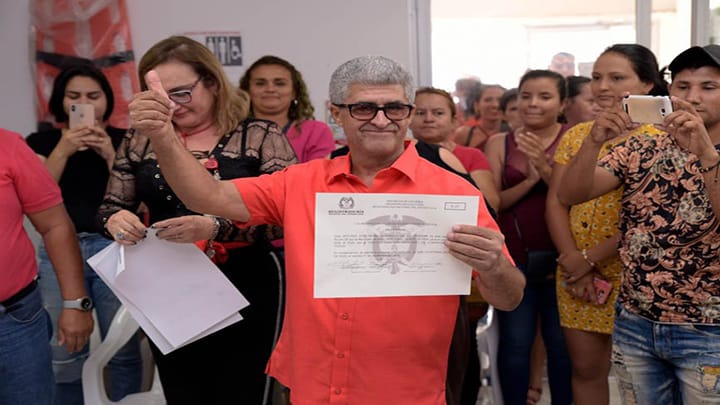 Antonio José Marín exalcalde de San Cayetano