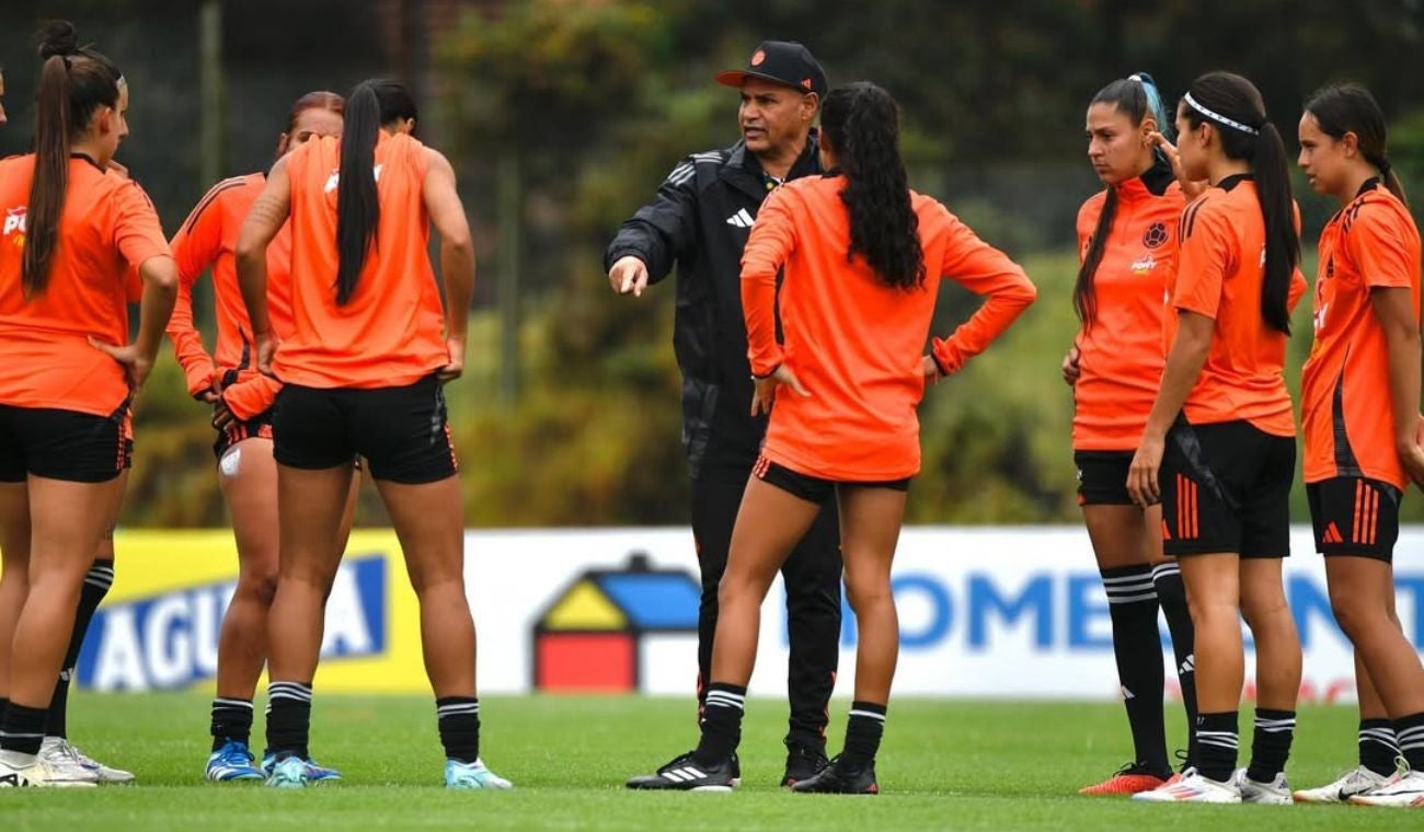 Entrenamiento de la Selección Colombia Femenina Sub-17