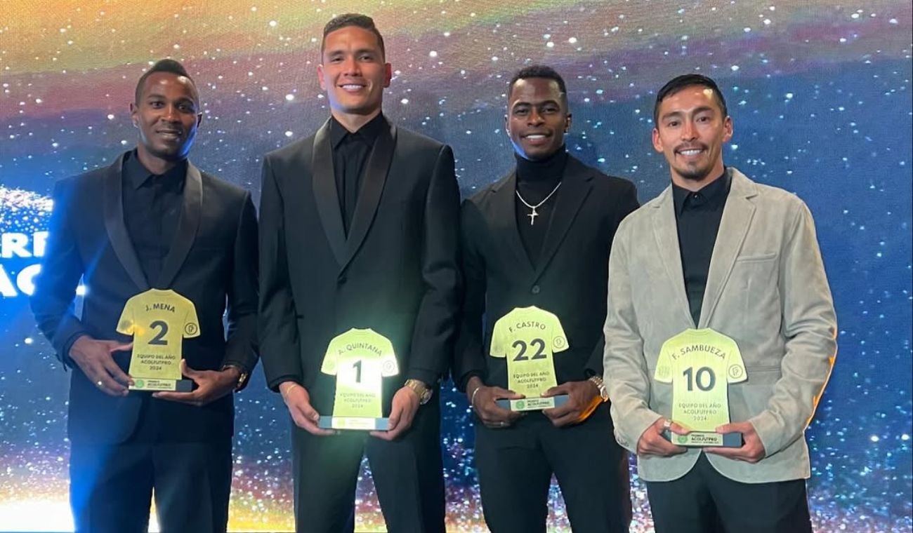 Futbolistas de Atlético Bucaramanga en el once ideal de 2024