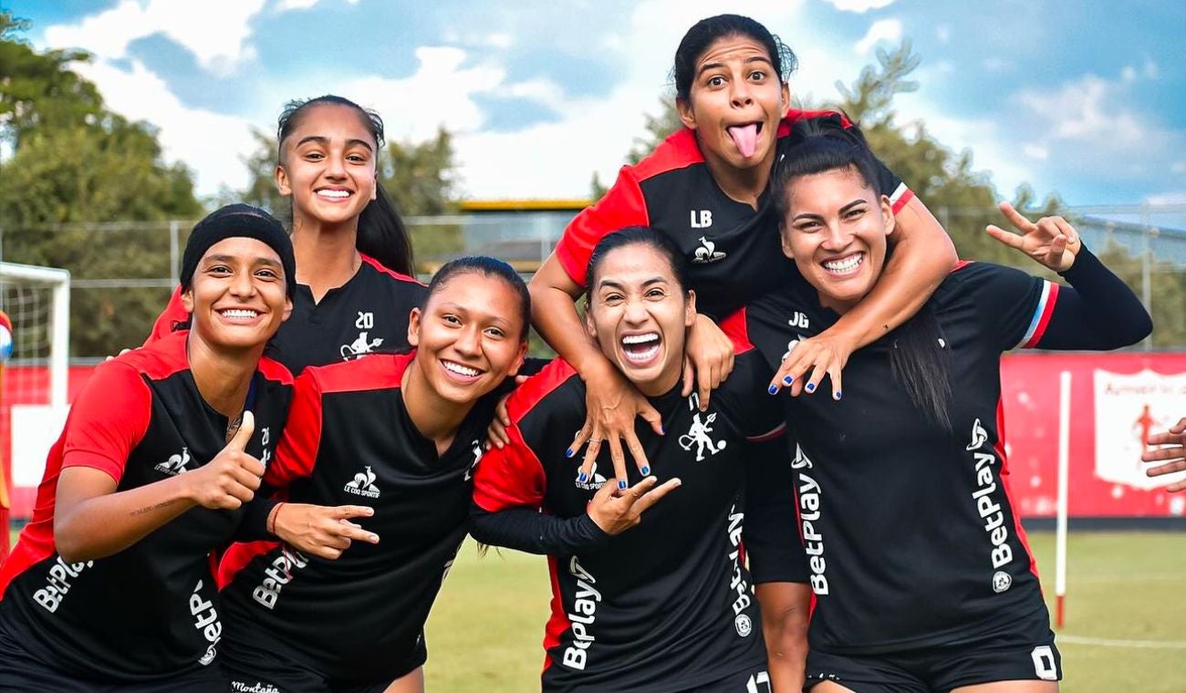 Jugadoras de América de Cali Femenino