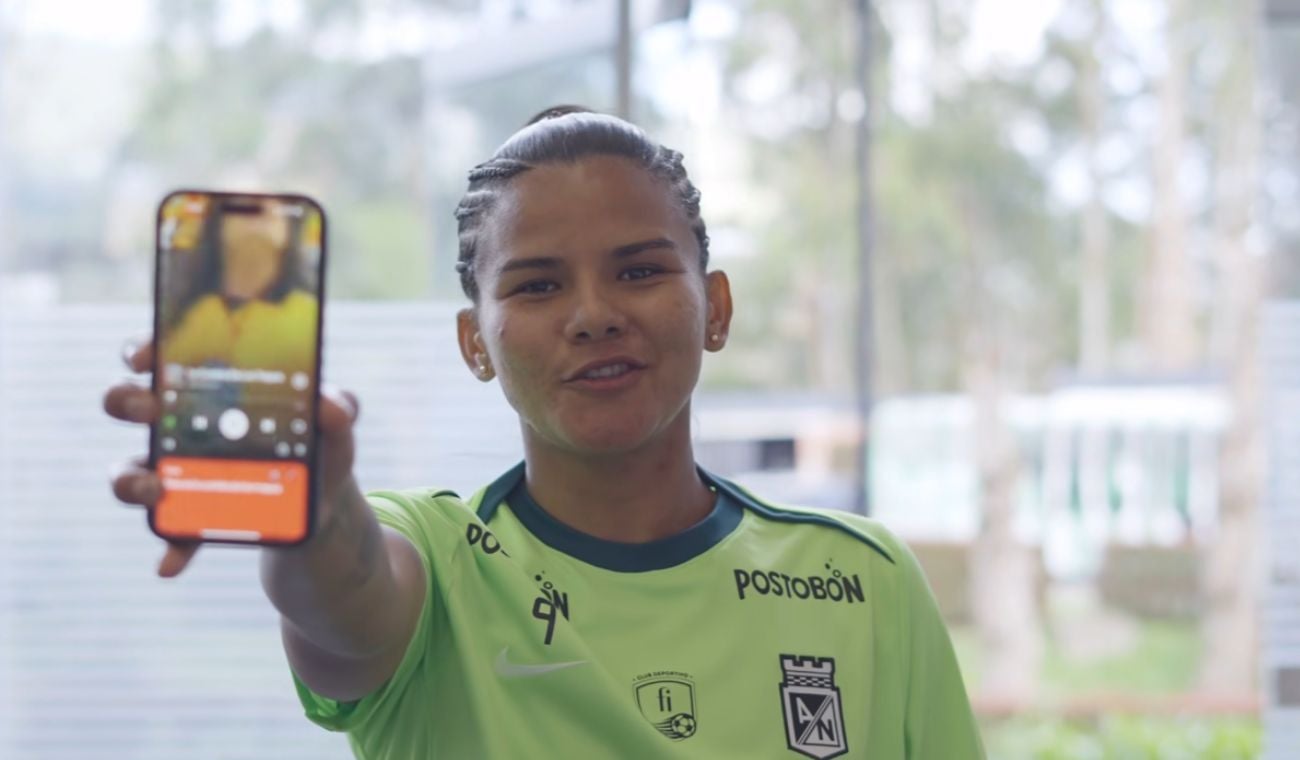 Manuela González, futbolista de Atlético Nacional