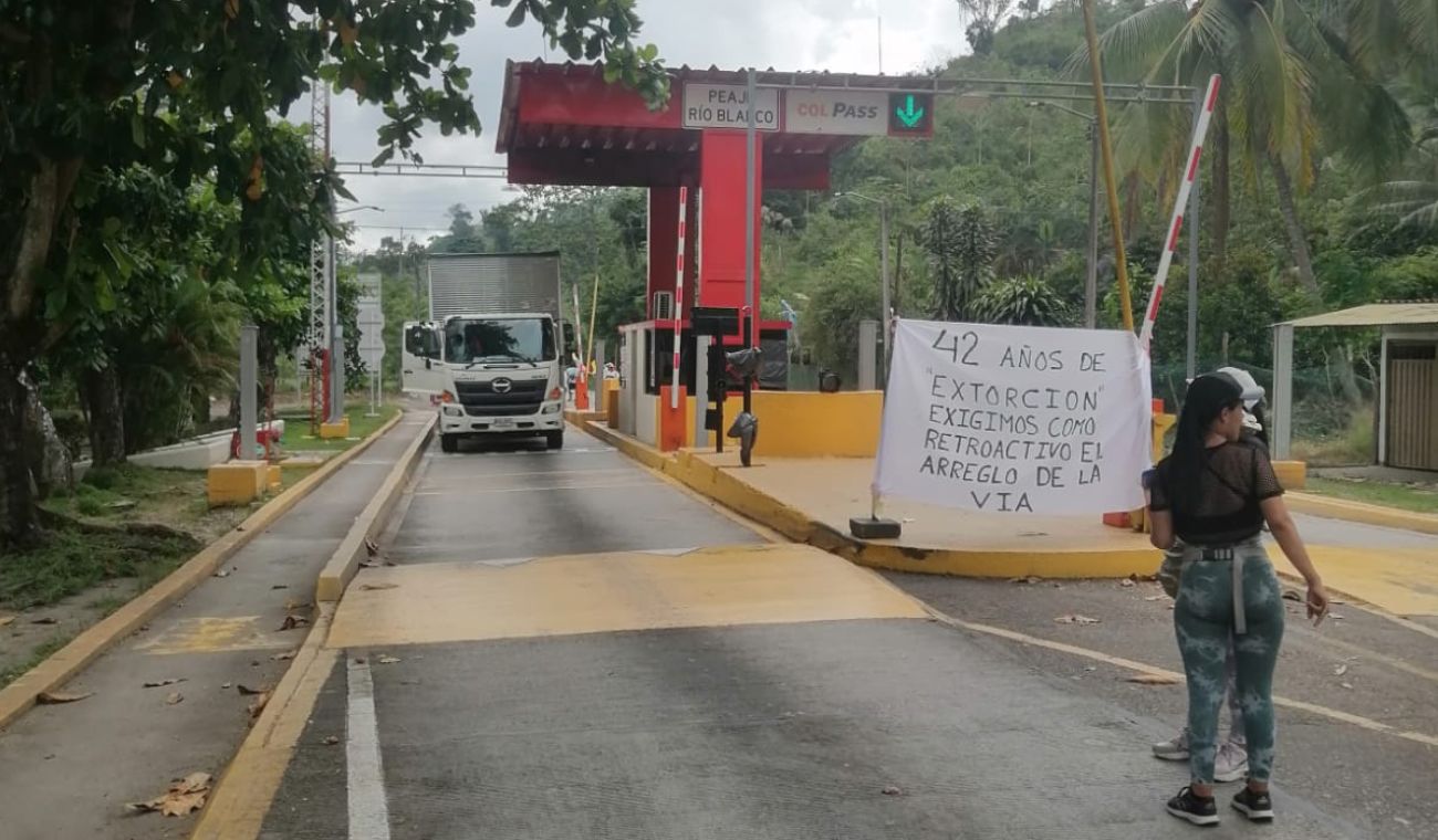 Peaje Río Blanco de El Playón (Santander)