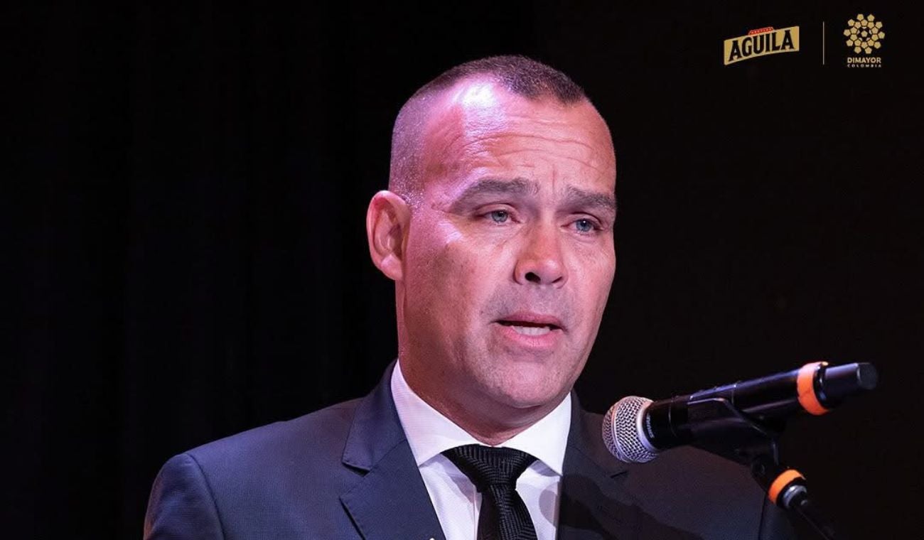 Rafael Dudamel en la Gala Estrellas Águila