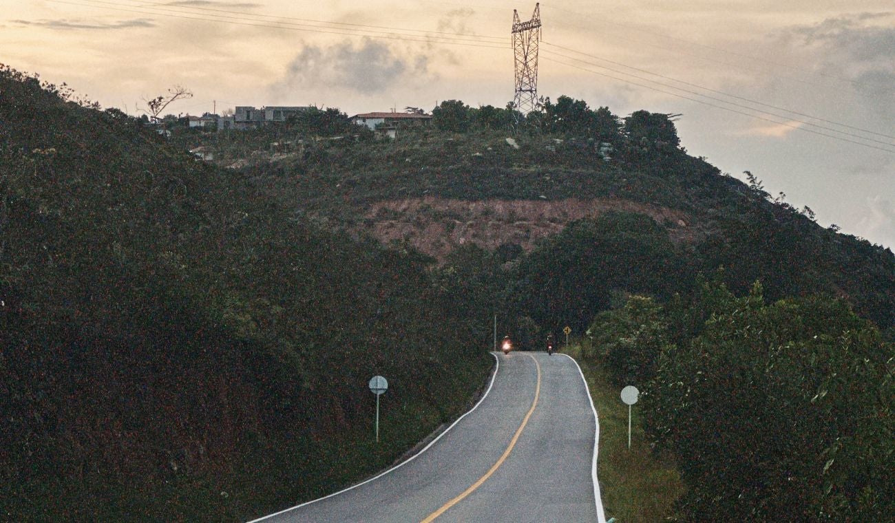 Vía en Los Santos (Santander)