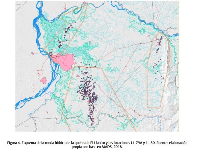 Explotación petrolera en Santander