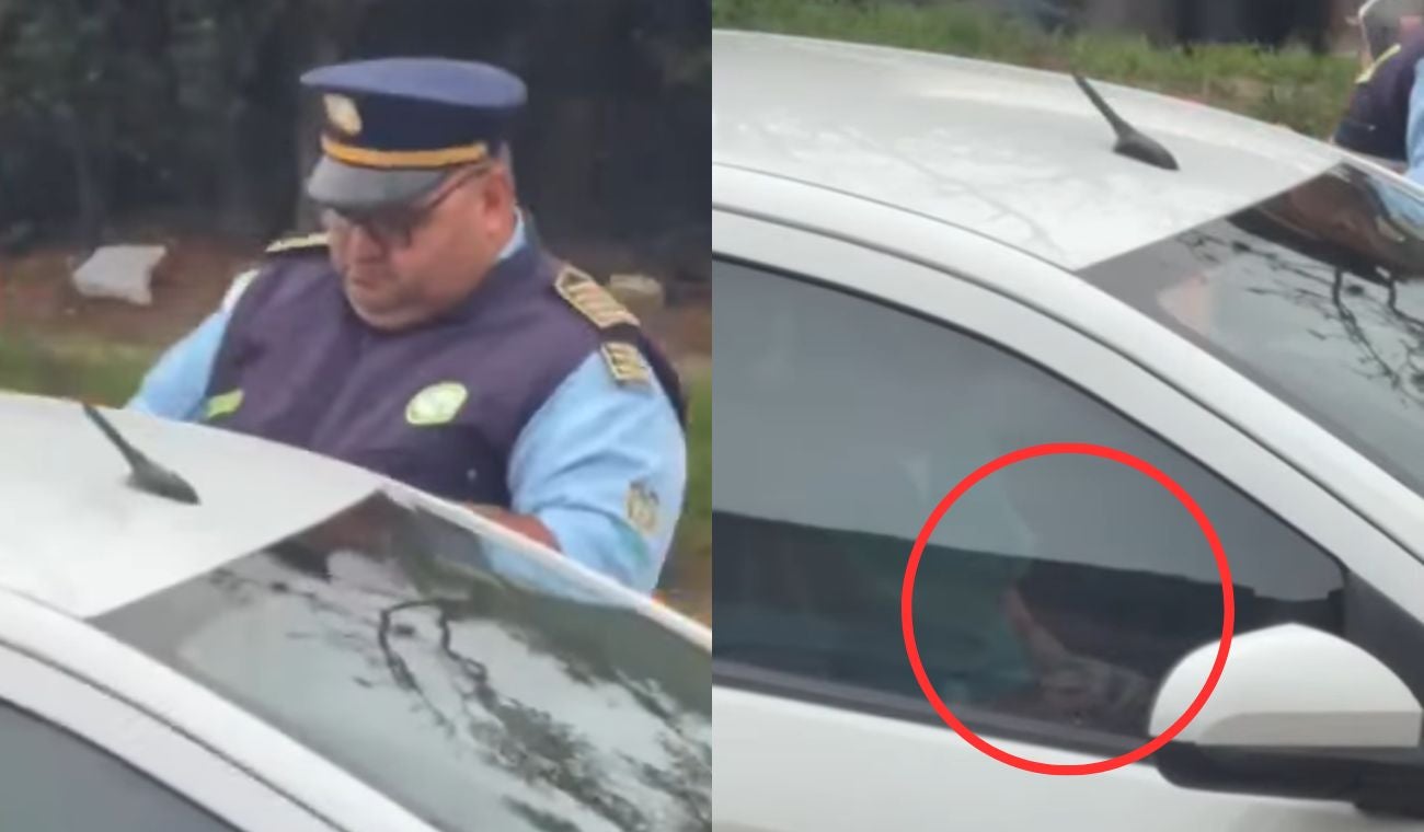 Agente de Tránsito de Girón que recibió un soborno por parte de un conductor