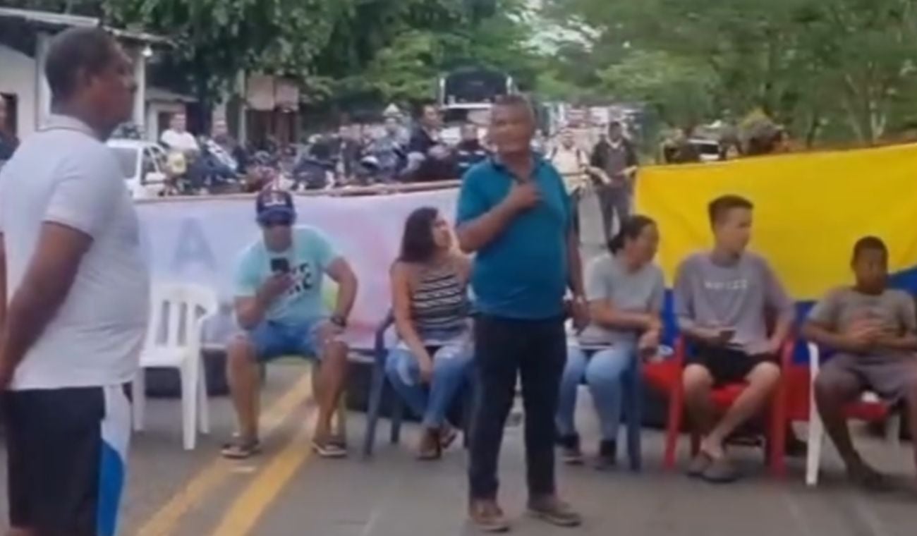 Bloqueo en la Transversal de Magdalena Medio