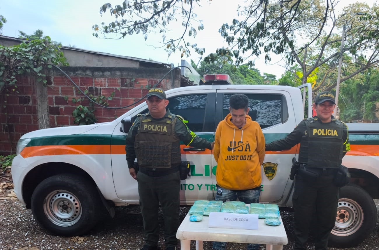 Capturan a Mujer con 5 kilos de droga en el Catatumbo