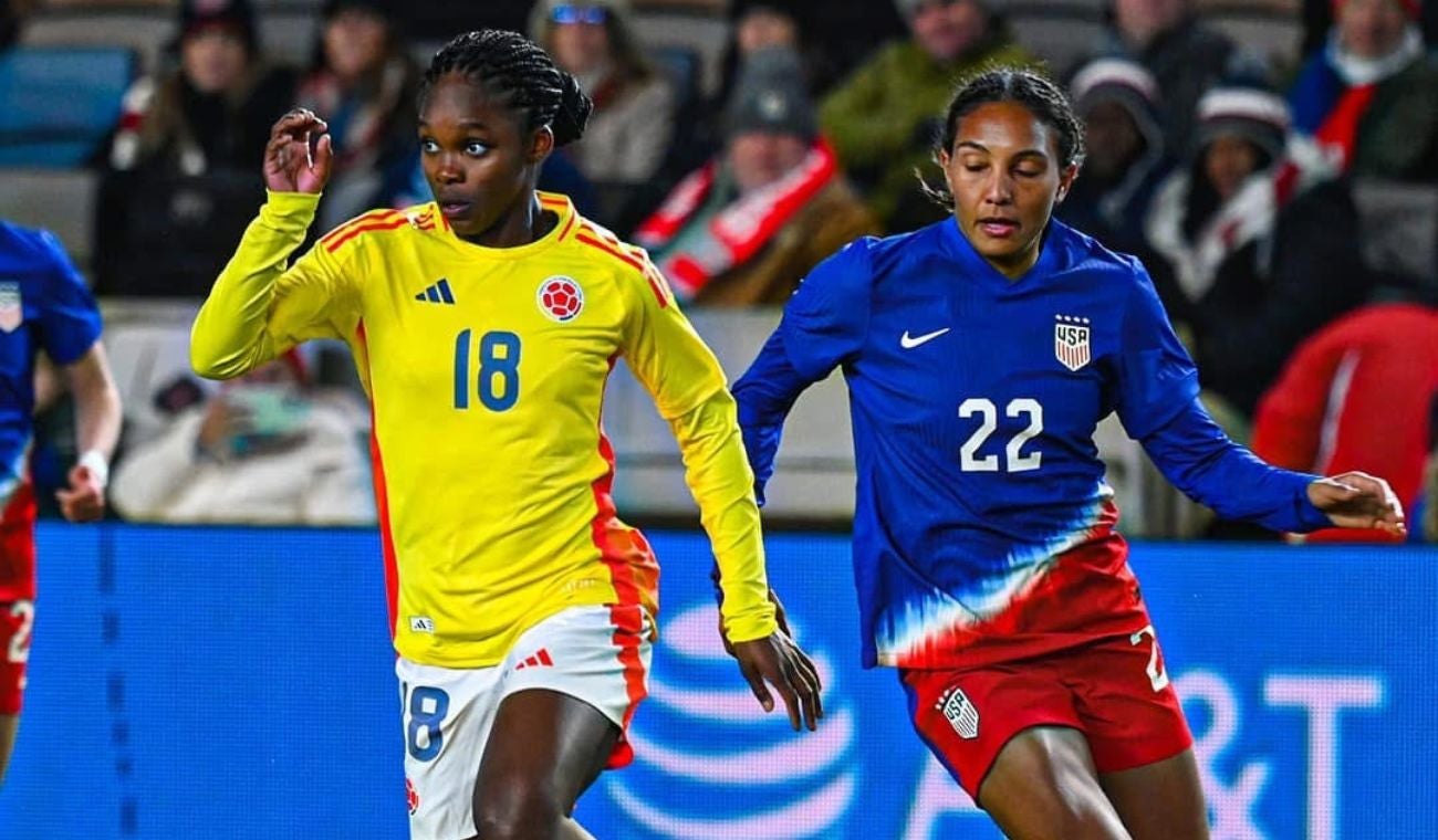 Colombia vs USA en la SheBelieves Cup