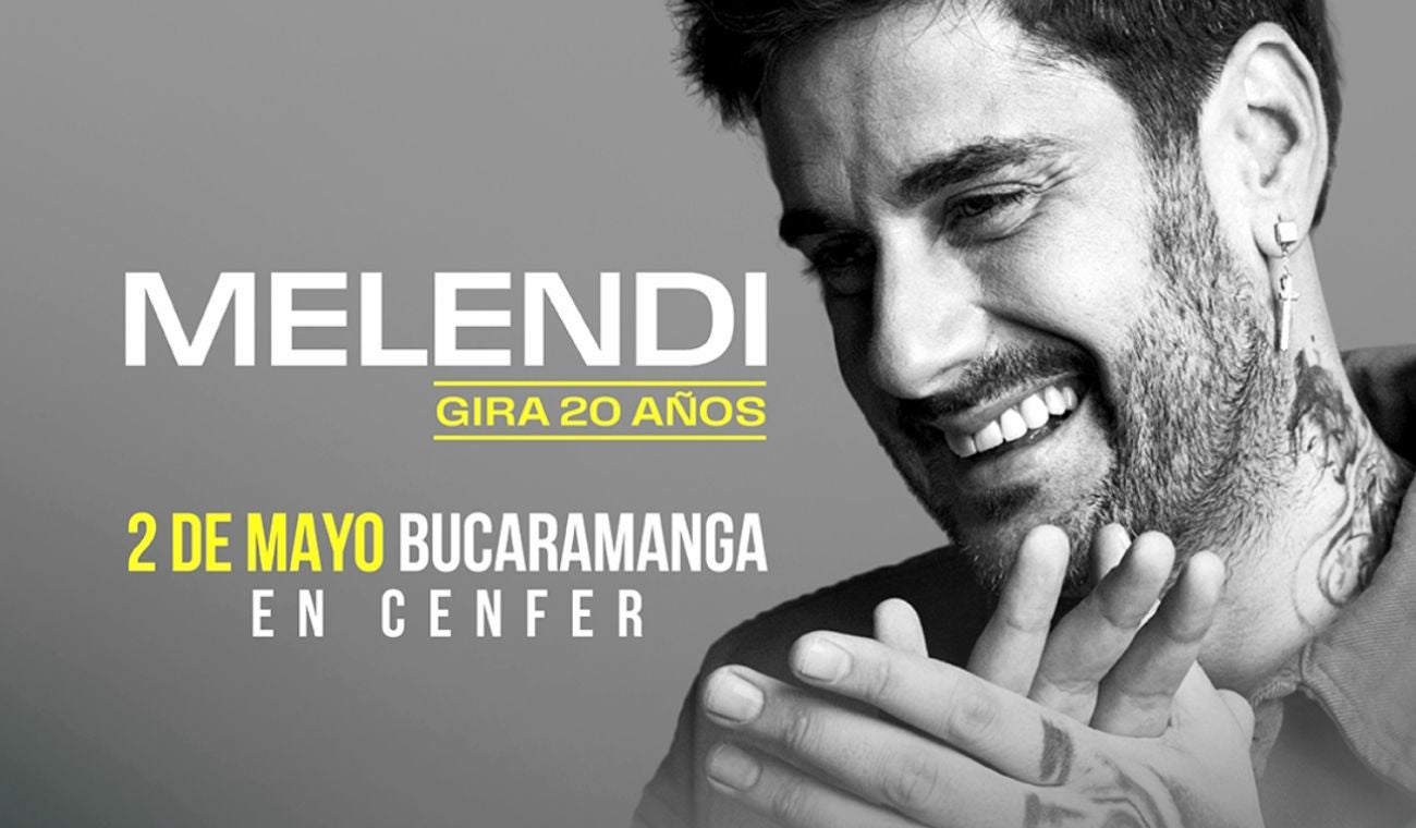 Concierto de Melendi en Bucaramanga