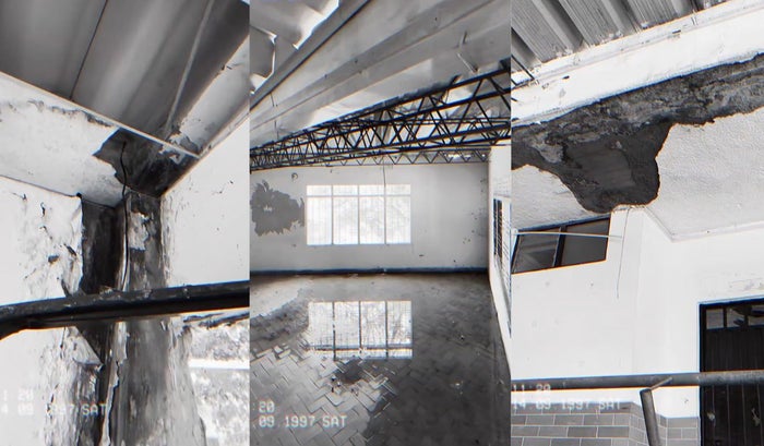 Instalaciones deterioradas del mega colegio El Carmen en Floridablanca