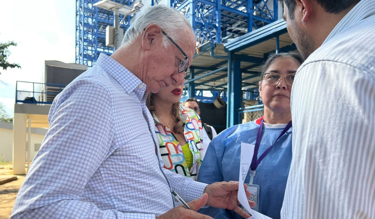 Ministro de Salud Guillermo Jaramillo en Bucaramanga