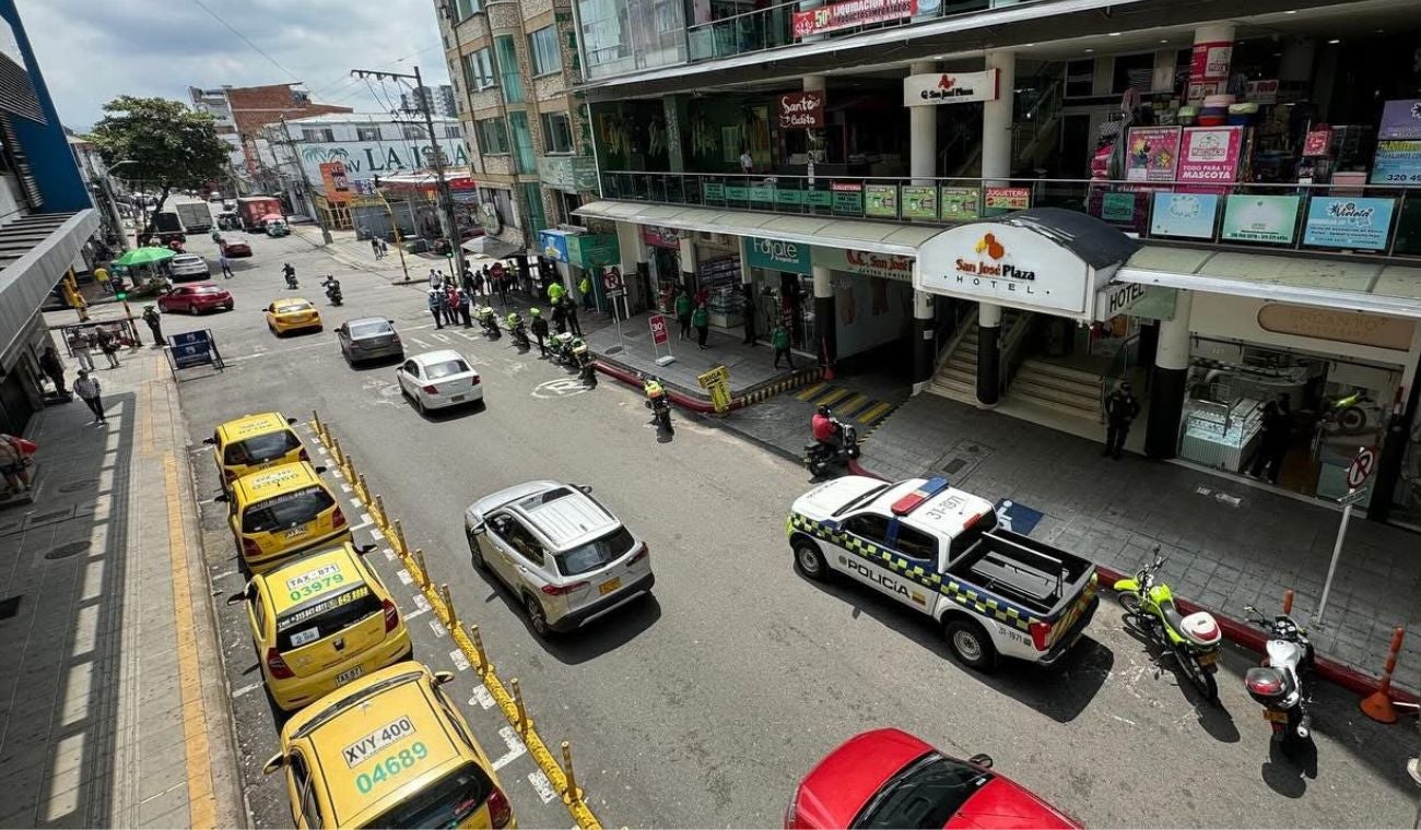 Movilidad en el sector La Isla de Bucaramanga