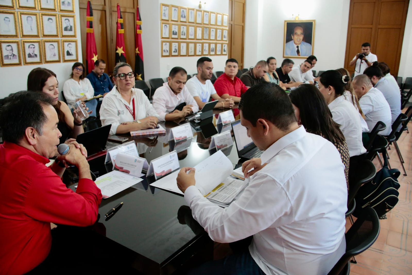 Alcaldes del Catatumbo en reunión con el gobernador de Norte de Santander