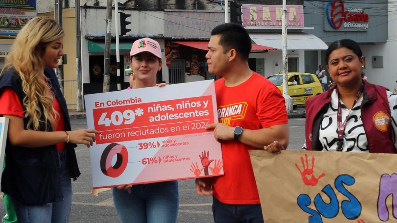 Las autoridades advierten que en el Distrito Petrolero hay tentativas de reclutamiento infantil.