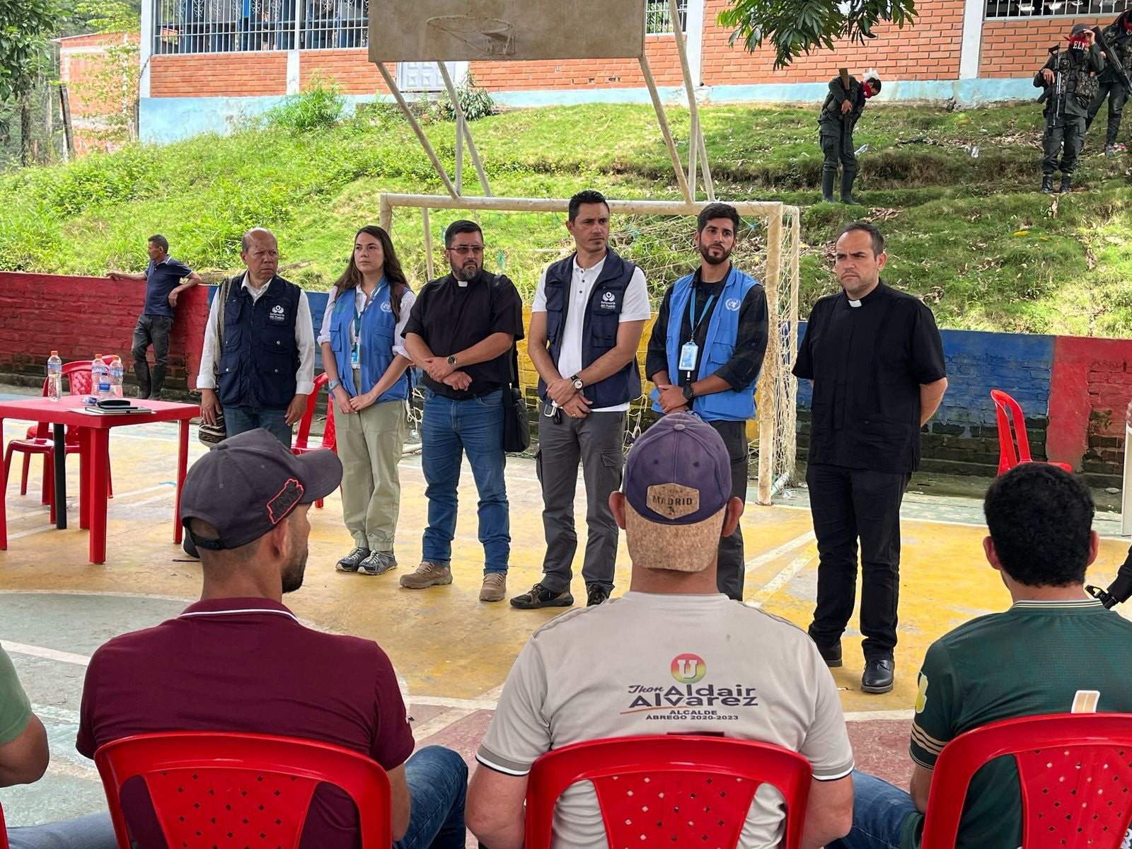 Personas liberadas en el Catatumbo
