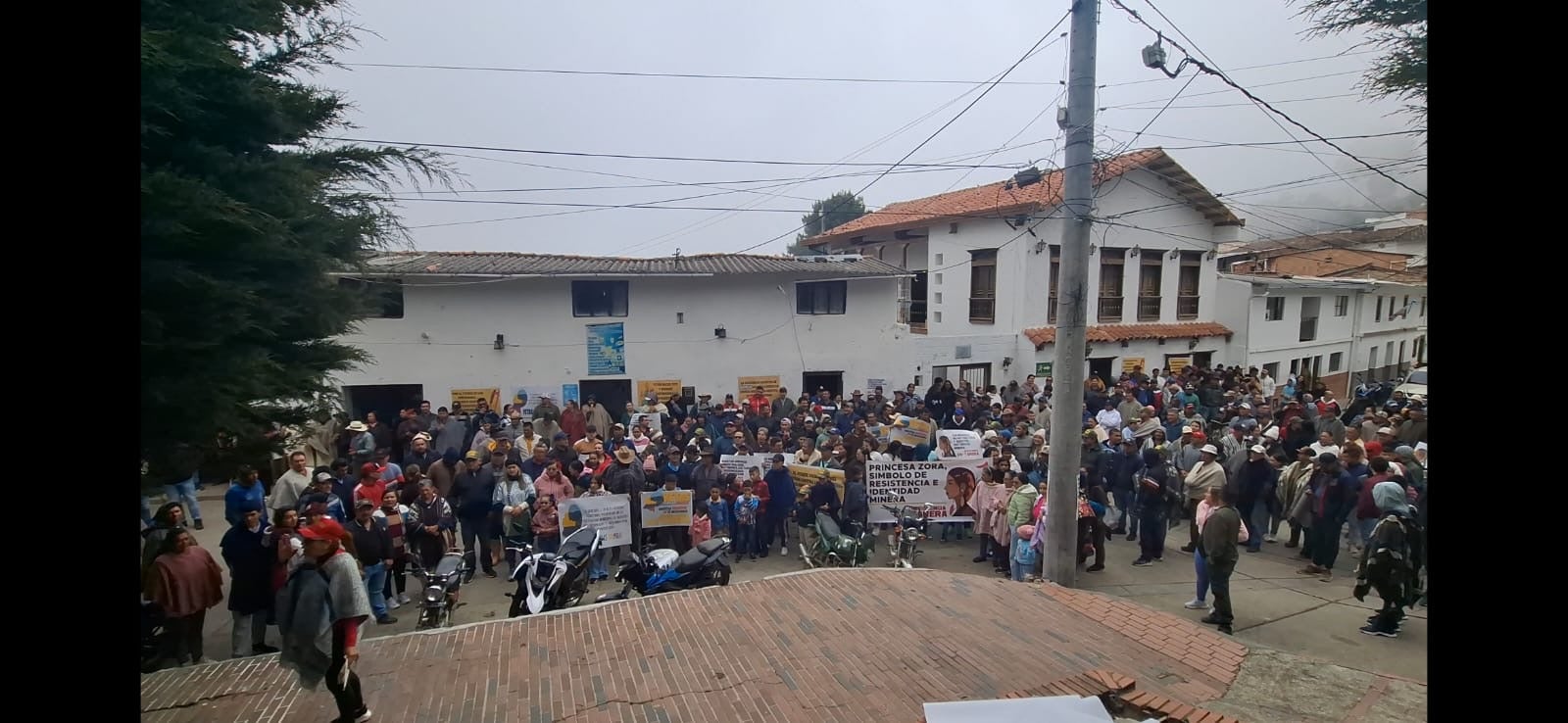 Mineros Santander protestas