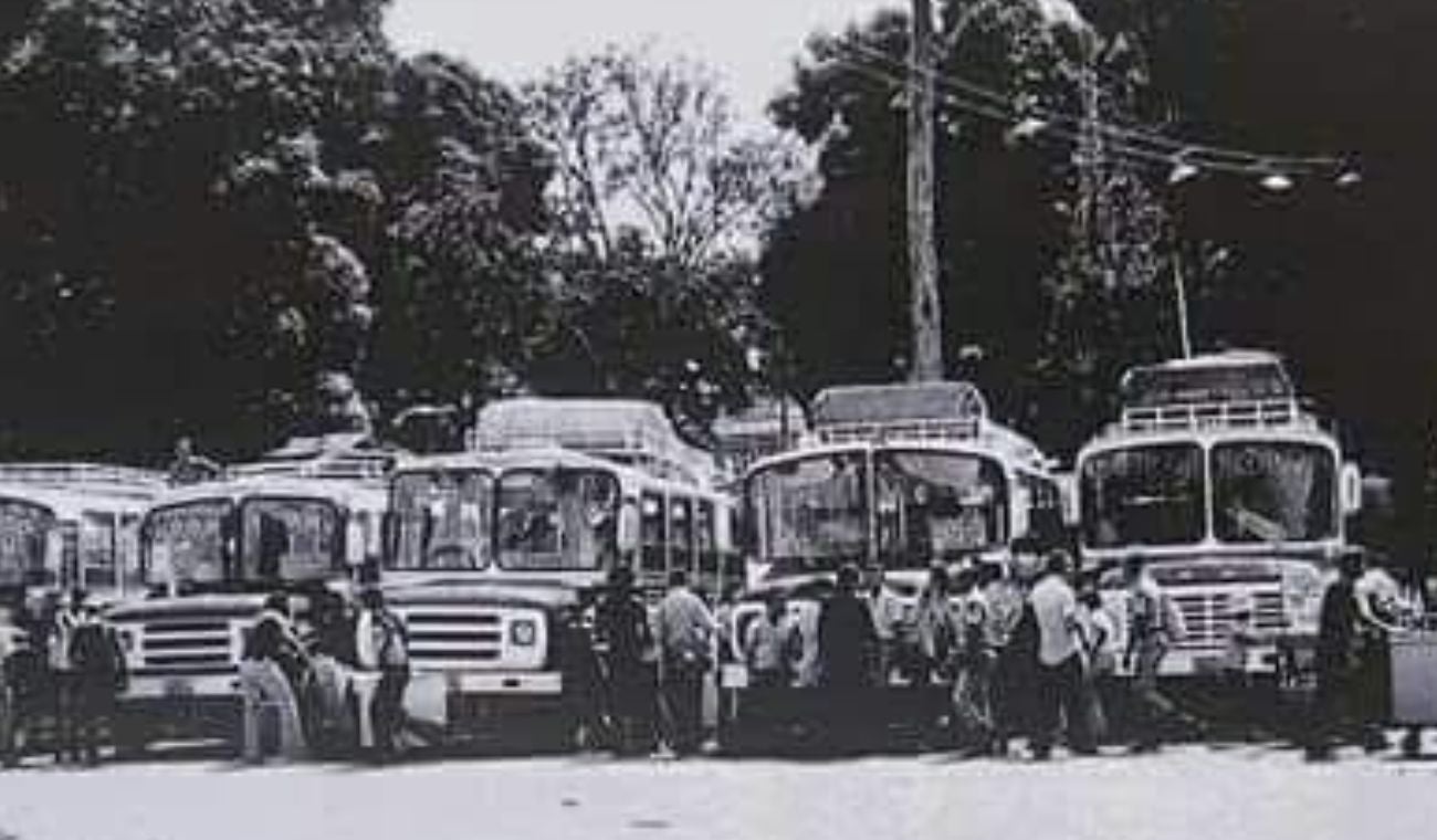 Buses antiguos de Bucaramanga