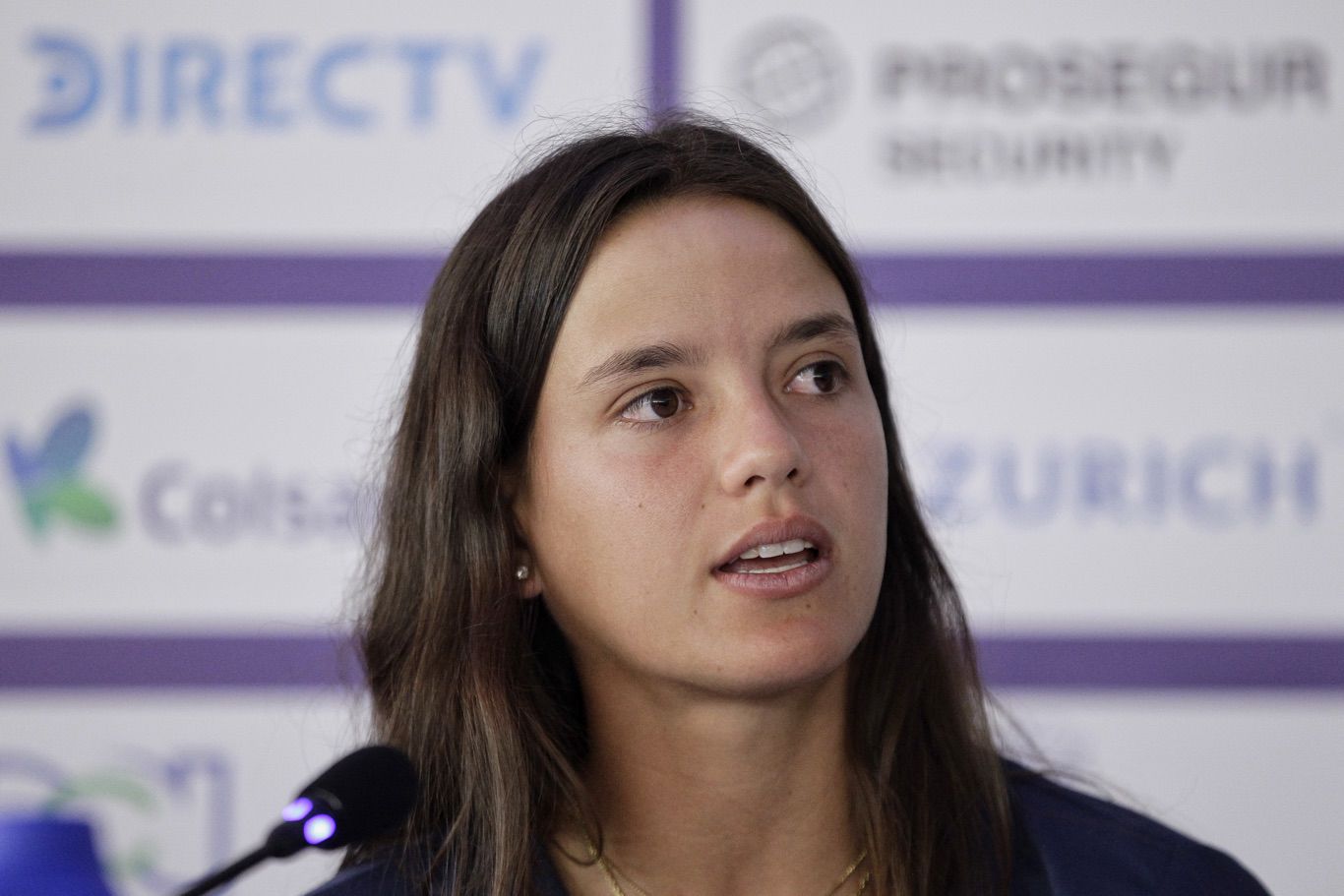 Camila Osorio y Emiliana Arango, presentación Copa Colsanitas