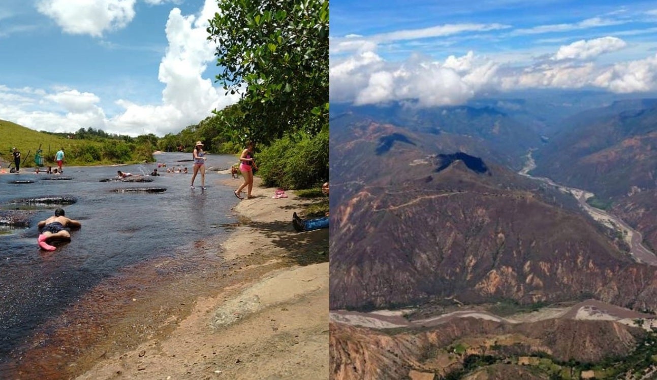 Las Gachas en Guadalupe son considerados jacuzzis naturales