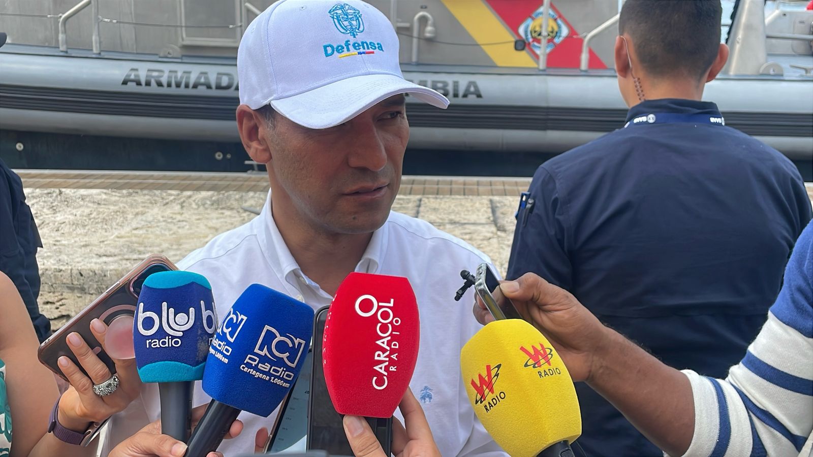 Pedro Sánchez, ministro de Defensa de Colombia