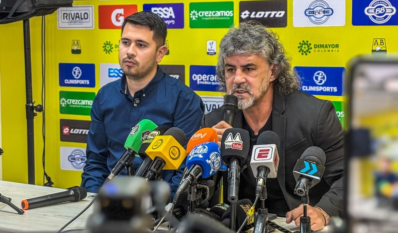 Rueda de prensa Leonel Álvarez (Atlético Bucaramanga)