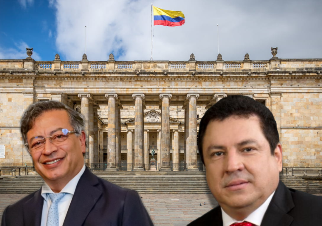 Petro arremete contra el senador Miguel Pinto tras hundimiento a la reforma laboral