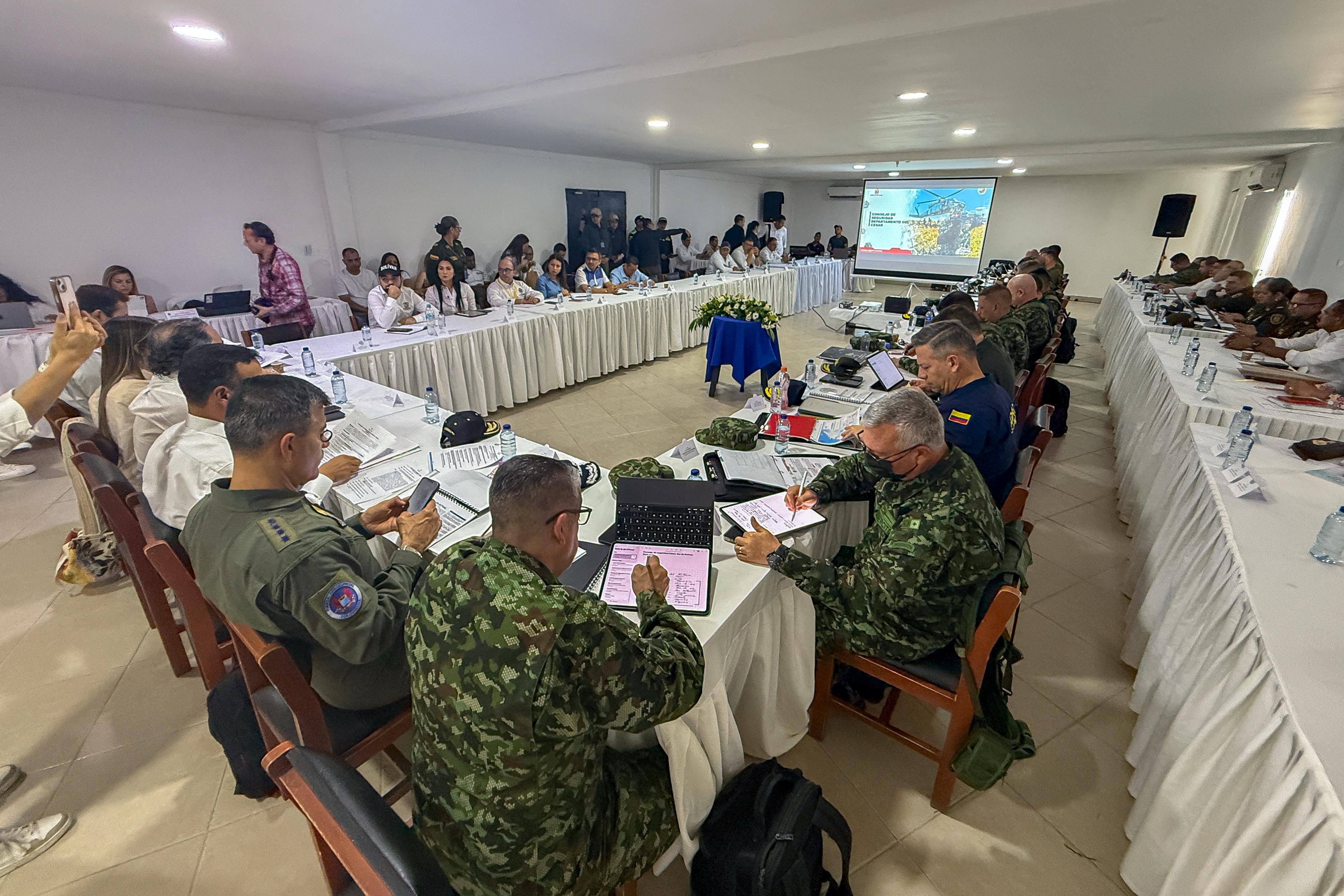 Consejo de seguridad por situación en Magdalena Medio.